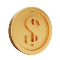 3d coin gold bronze silver icon png