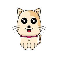 illustration vector cat design happy kawaii