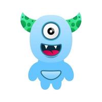 cute illustration design monster vectors
