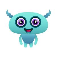 cute vector illustration monster design