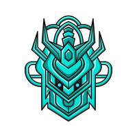 vector head mecha robot design. a  modern illustration of robot design