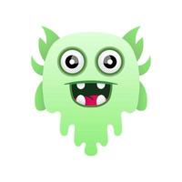 cute monster colorful vector design mascot