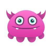 cute vector illustration monster design