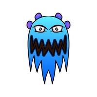 cute vector monsters design mascot kawaii