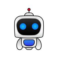 illustration vector robot design happy kawaii