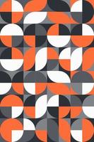 Modern geometric pattern or Scandinavian grid vector