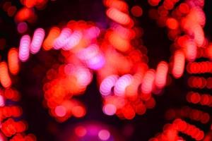 Abstract circular bokeh background photo