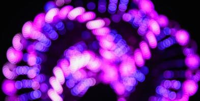 Abstract circular bokeh background photo