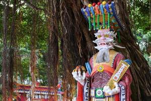 God Statue in Guan Yin Temple at Repulse Bay, Hong Kong photo