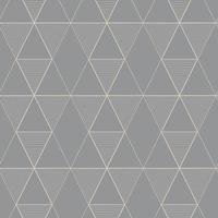 Modern vector seamless illustration. Geometric pattern on a gray background. Ornamental pattern for flyers, typography, wallpapers, backgrounds