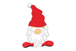 aanbiddelijk Kerstmis gnoom tekenfilm png