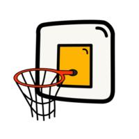 basketball hoop and backboard. png