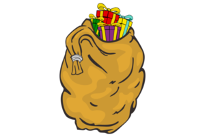 Navidad articulo - bolso lleno de Navidad regalo caja png