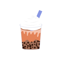 Boba bubble drink png