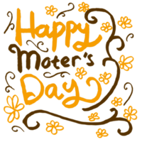 Mother Day - happy Moter's Day png