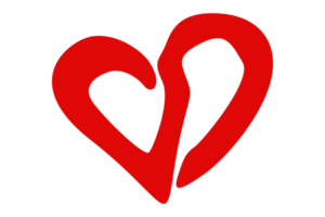 infini rouge l'amour png