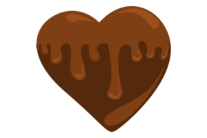 Valentijn - gesmolten liefde chocola png