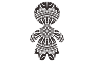 mandala ornament peperkoek persoon vormig png