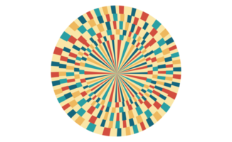 colorida abstrato circular arte png