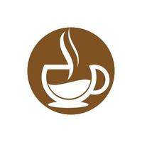 Coffee cup Logo Template vector