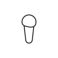 ice cream vector for Icon Website, UI Essential, Symbol, Presentation