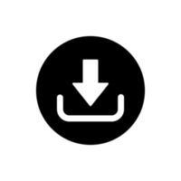 download button vector icon