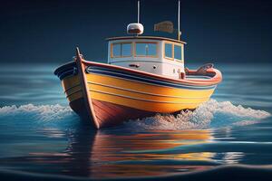 Beautiful boat aesthetic photo