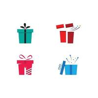 Gift Box Icon Vector