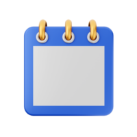 3d calendar event date day schedule icon illustration png