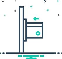 mix icon for insertion vector