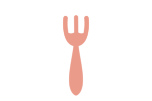 poon and fork cute png