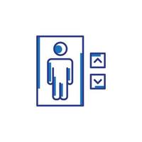 elevator vector for Icon Website, UI Essential, Symbol, Presentation