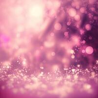Abstract pink tone lights background. Blurred background. photo