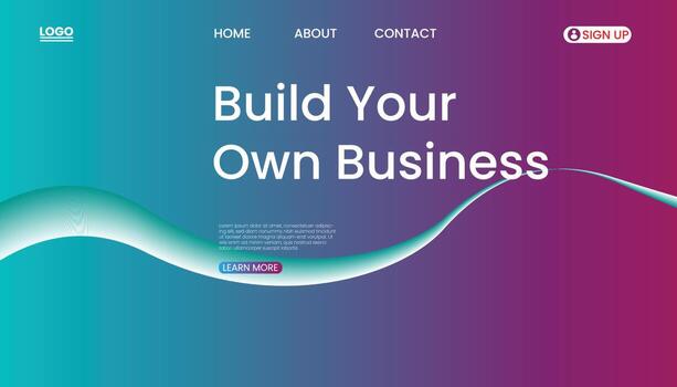 construir tu propio negocio vector