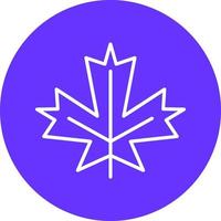 Maple Leaf Icon Style vector