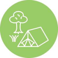 Tent Icon Style vector