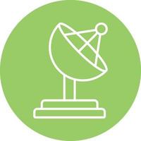 Satellite Dish Icon Style vector
