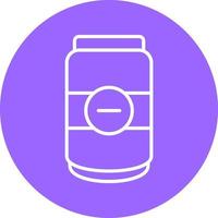 Beer Can I Icon Style vector