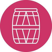 Barrel Icon Style vector