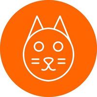 Cat Icon Style vector