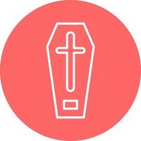 Coffin Icon Style vector