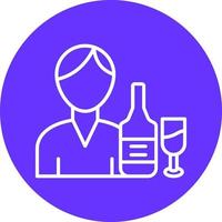 Bartender Icon Style vector