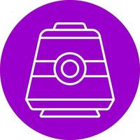 Space Capsule Icon Style vector