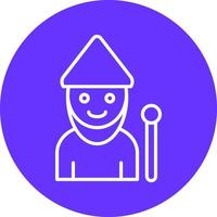 Wizard Icon Style vector