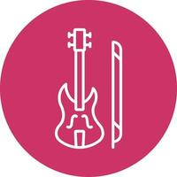 Violin Icon Style vector