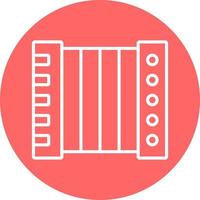 Accordion Icon Style vector