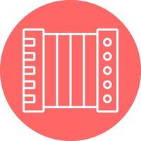 Accordion Icon Style vector