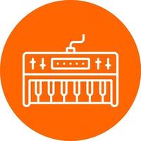 Synthesizer Icon Style vector