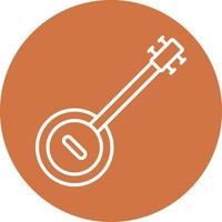 Banjo Icon Style vector