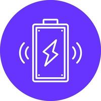 Smart Battery Icon Style vector